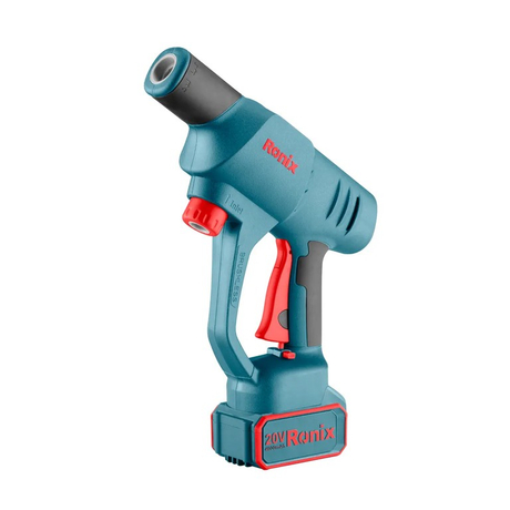 Ronix 8663 20V Brushless Cordless Pressure Washer: Powerful, Portable, and Versatile Cleaning