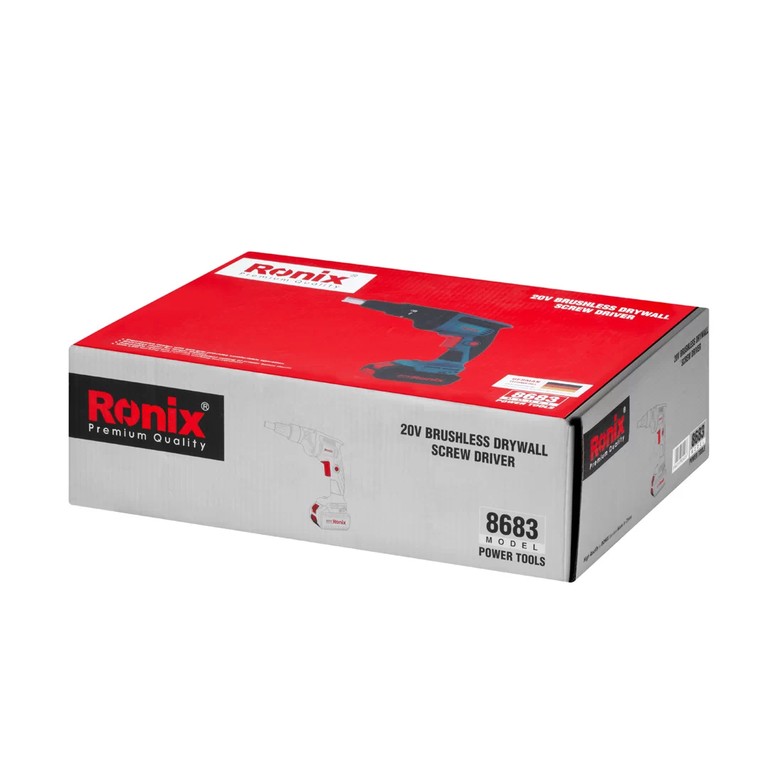 Ronix 8683 20V Brushless Drywall Screwdriver: Professional Performance for Fast, Precise Drywall Installation