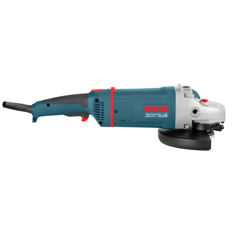 Ronix 3220 Angle Grinder – 230mm, 2400W Heavy-Duty Professional Power Tool for Maximum Industrial Performance