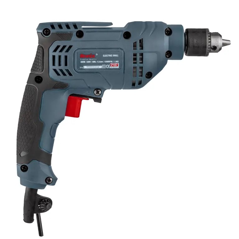 Ronix 2107 Electric Drill (400W, 6.5mm): Ultra-Compact Precision, High-Speed Performance, and Everyday Drilling Efficiency