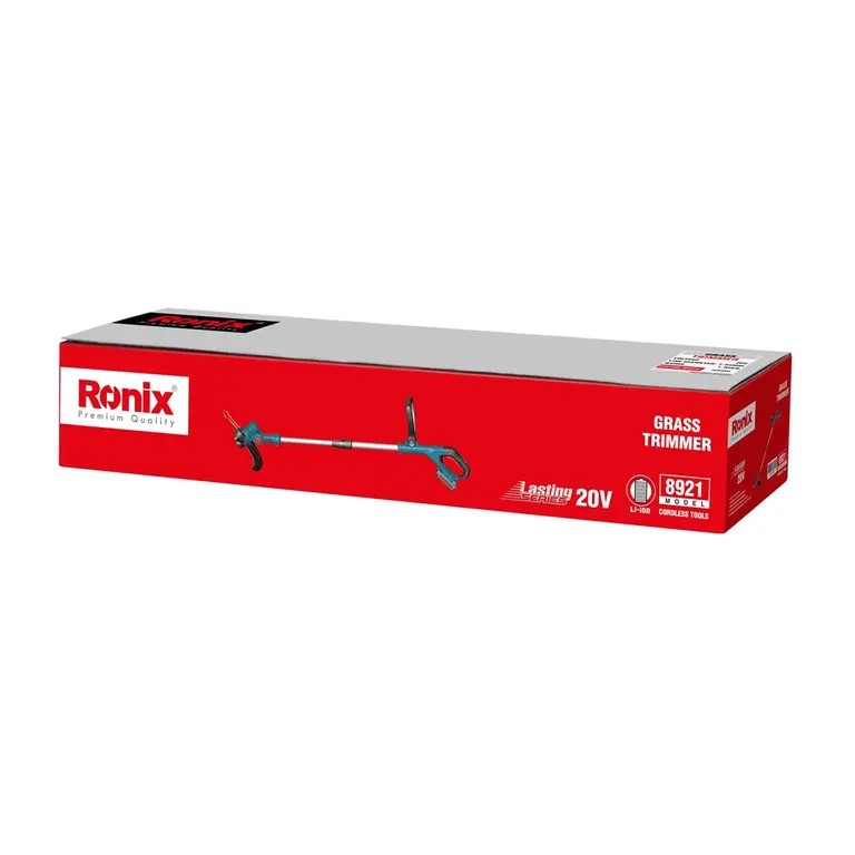 Ronix 8921 20V Cordless Grass Trimmer – Precision, Power, And Comfort for Professional Lawn Care