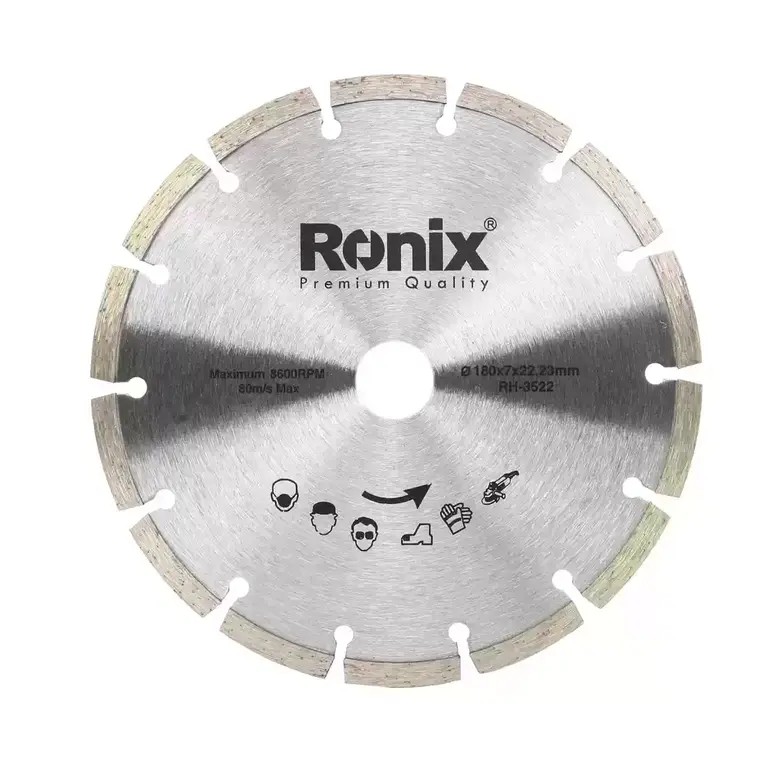 Ronix RH-3520 To RH-3523 Granite Cutting Discs – Professional Diamond Blades for Precision Granite And Marble Cutting