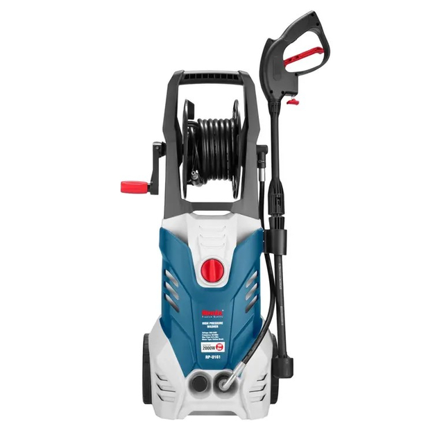 Ronix RP-U161 High Pressure Washer Heavy-Duty 2000W Industrial Cleaning Power with 160 Bar Performance