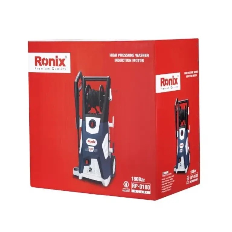 Ronix RP-0180 Induction High Pressure Washer: Extreme 3000W Cleaning Power for Heavy-Duty Industrial Applications