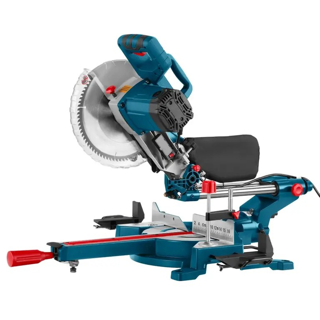 Ronix 5304 Single Bevel Sliding Miter Saw (255mm, 1800W) Precision Sliding Power with Single-Bevel Efficiency for Professional Cutting Performance