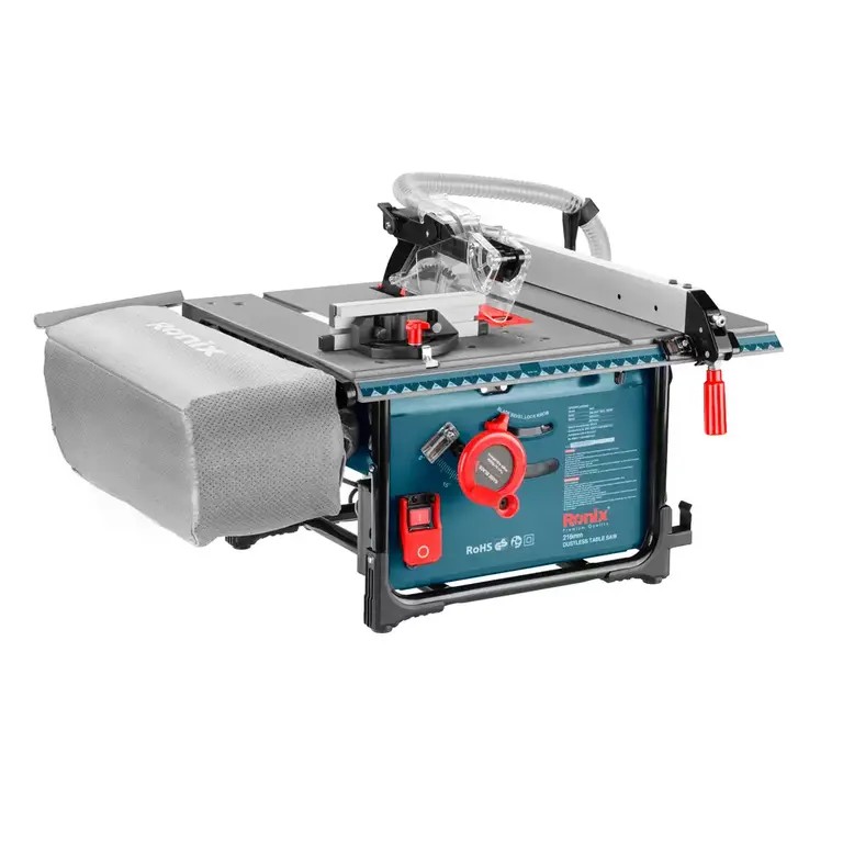 Ronix 5601 Dust Collection Table Saw (216mm, 2000W) Precision Cutting. Clean Operation. Built for Professional Woodworking Performance.