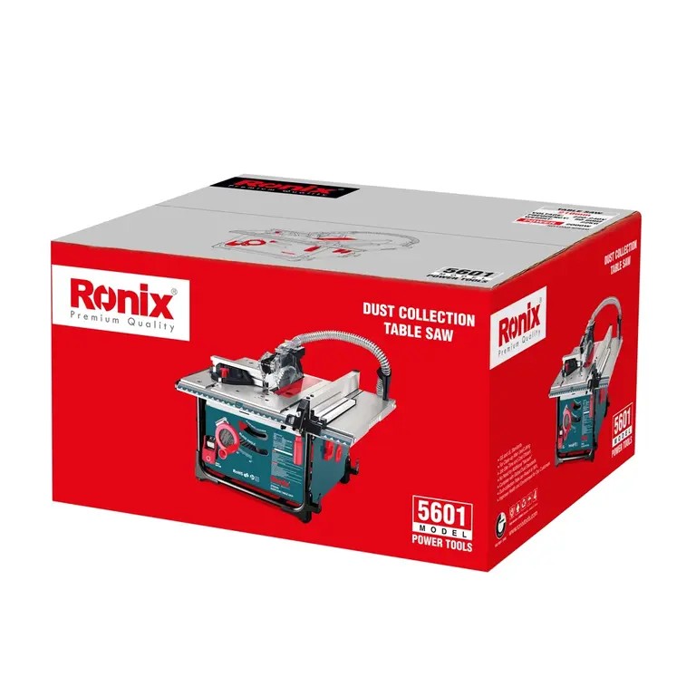 Ronix 5601 Dust Collection Table Saw (216mm, 2000W) Precision Cutting. Clean Operation. Built for Professional Woodworking Performance.