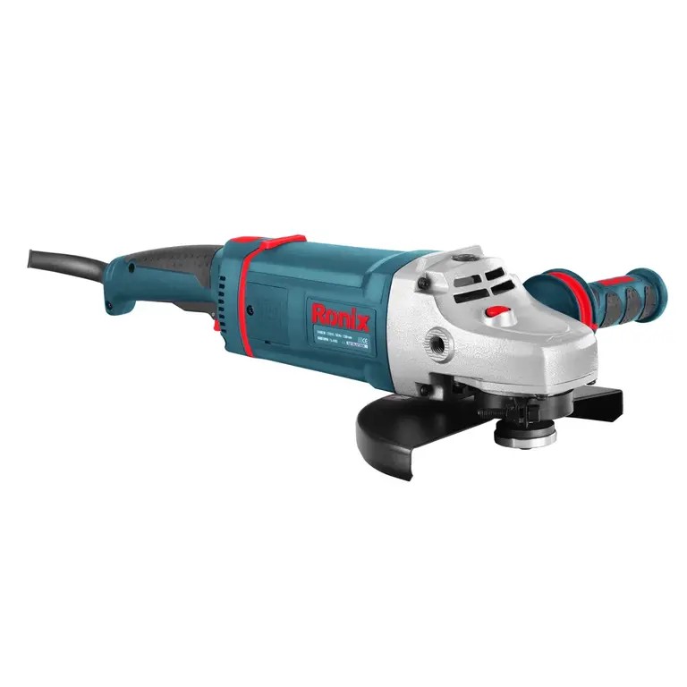 Ronix 3220 Angle Grinder – 230mm, 2400W Heavy-Duty Professional Power Tool for Maximum Industrial Performance
