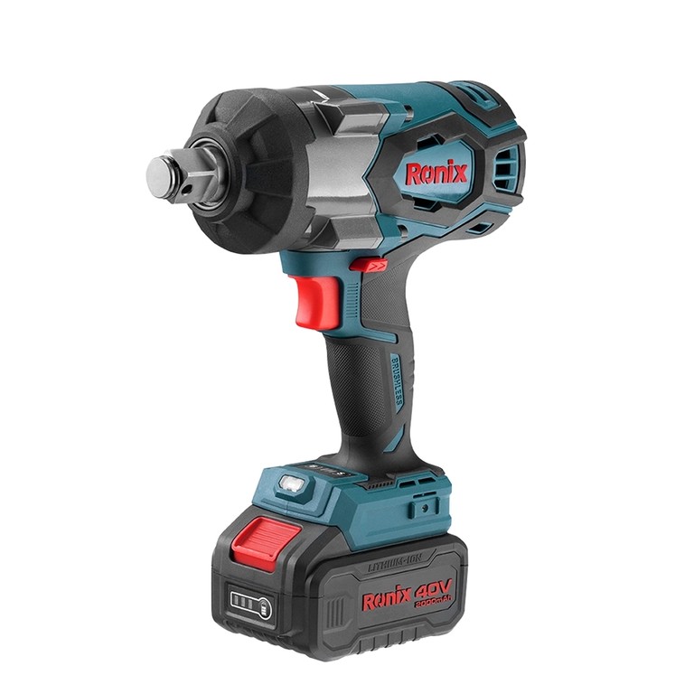 Ronix 8927-40V Cordless Brushless 3/4 Inch Impact Wrench Kit – Professional Power and Precision