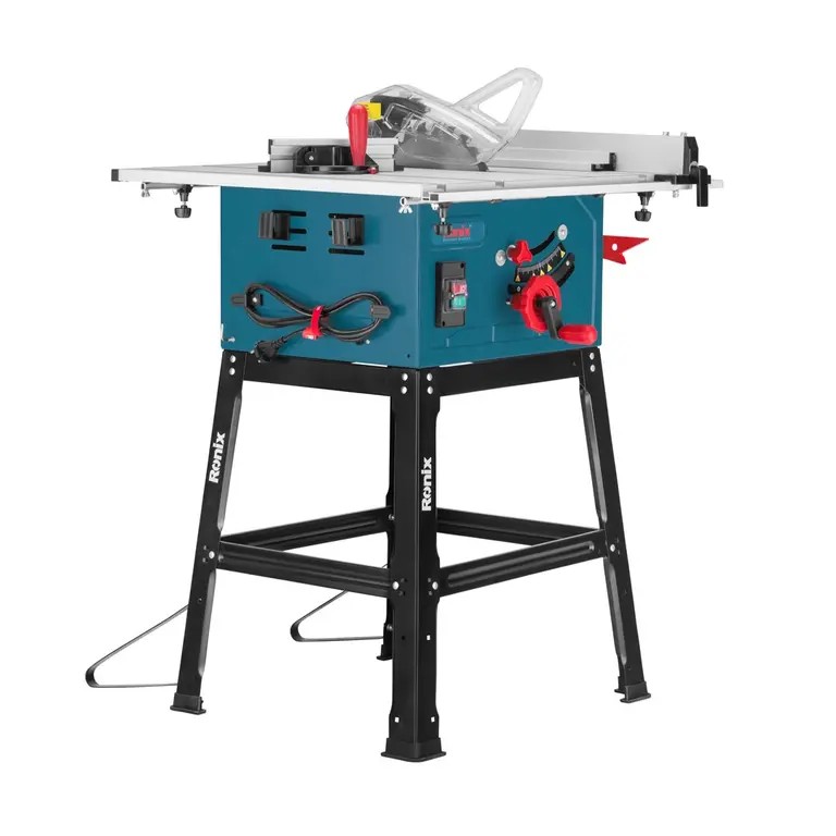 Ronix 5604 Electric Table Saw (250mm, 2000W) Precision, Power, and Laser-Guided Accuracy for Professional Cutting Excellence