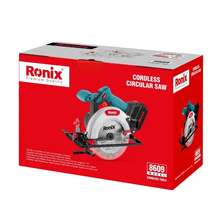 Ronix 8609 Cordless Circular Saw – Complete Professional Guide