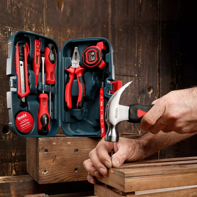 Ronix RS-0002 8-Piece Hand Tools Set – Durability, Versatility, and Portability