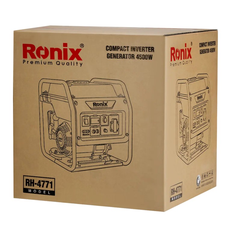 Ronix RH-4771 Compact Inverter Generator 4500W