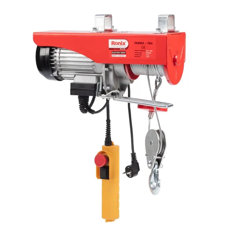 Ronix RH-4135 Electric Hoist – Power, Precision, And Reliability for Heavy-Duty Lifting