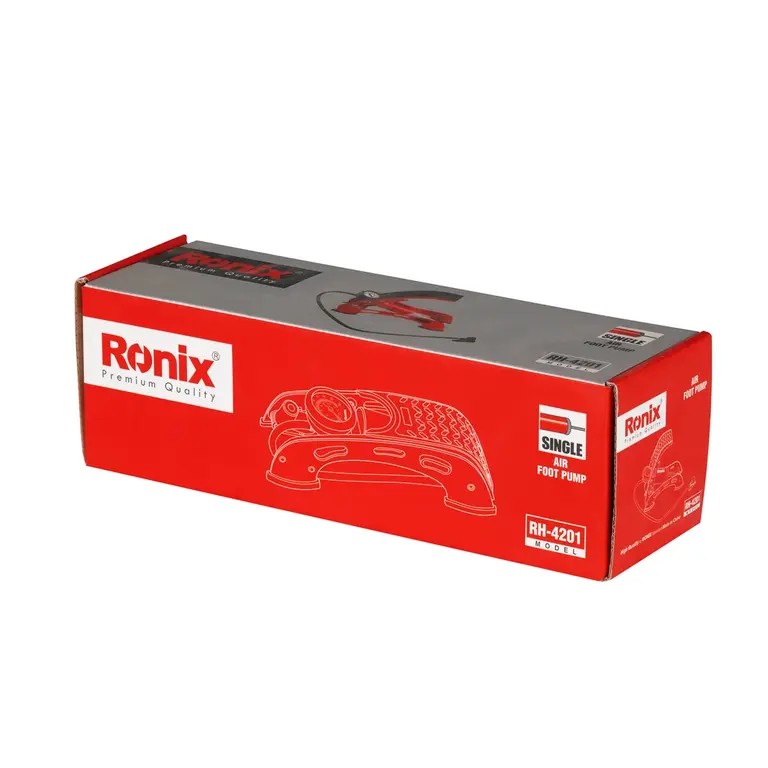 Ronix RH-4201 Air Foot Pump – High-Pressure Precision, Durability, and Multi-Purpose Inflation Power