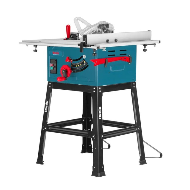 Ronix 5604 Electric Table Saw (250mm, 2000W) Precision, Power, and Laser-Guided Accuracy for Professional Cutting Excellence