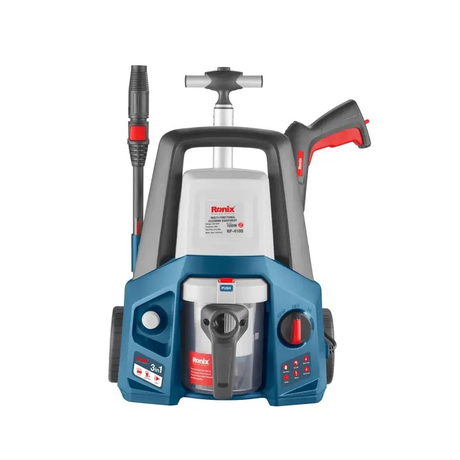 Ronix RP-4100 Multifunctional Cleaning Equipment: A Powerful 3-in-1 Cleaning Solution for Car Washing, Blowing, and Vacuum Applications