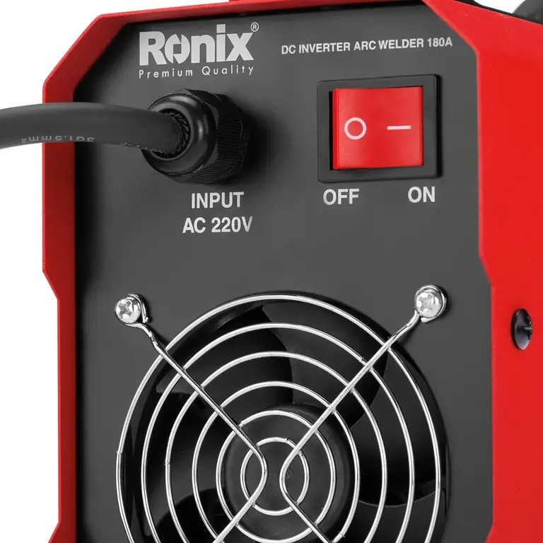 Ronix RH-4603 DC Arc Welding Inverter – 2000W-Class High-Performance MMA Welding Power for Precision and Reliability