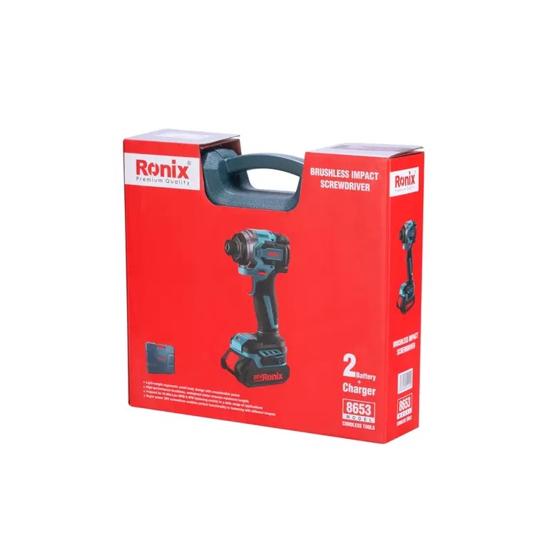 Ronix 8653 20V Brushless Impact Screwdriver – Power, Precision, And Professional Performance