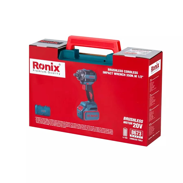 Ronix 8673 20V Brushless Cordless Impact Wrench: Ultimate Power, Precision, and Versatility