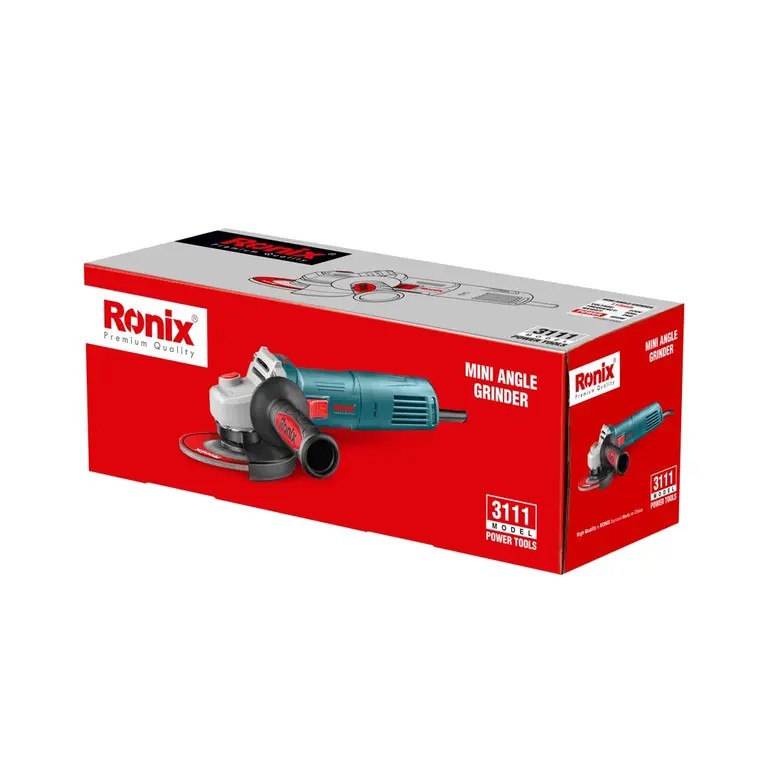 Ronix 3111 Mini Angle Grinder (115mm – 850W) High-Speed Precision, Durable Engineering, and Reliable Everyday Performance