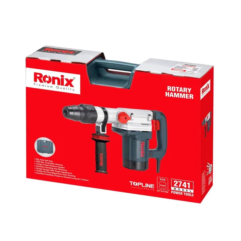 Ronix 2741 Corded Rotary Hammer – Power, Precision, and Professional Reliability