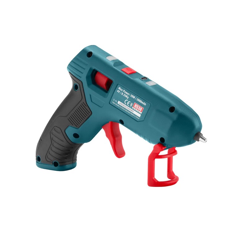 Ronix 8538 4V Cordless Glue Gun – Precision, Portability, and Power for Every Project