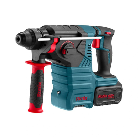 Ronix 8910-40V Brushless Cordless Rotary Hammer Kit – Unmatched Power And Precision in A Compact Design