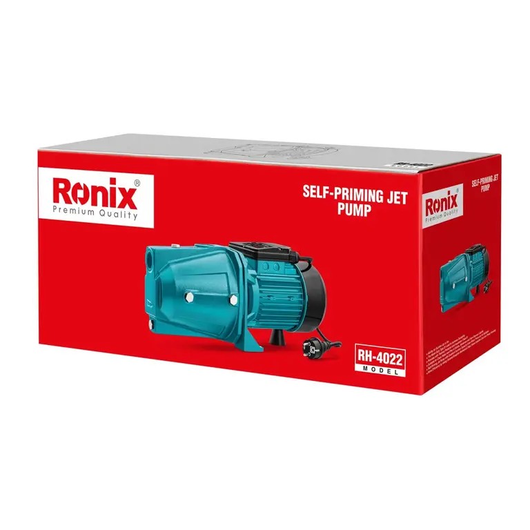 Ronix RH-4022 Self-Priming Jet Pump | 1HP Water Pump for OEM & B2B Supply