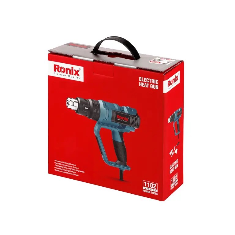 Ronix 1102 Heat Gun – Professional 2000W Heating Power for Precision and Performance