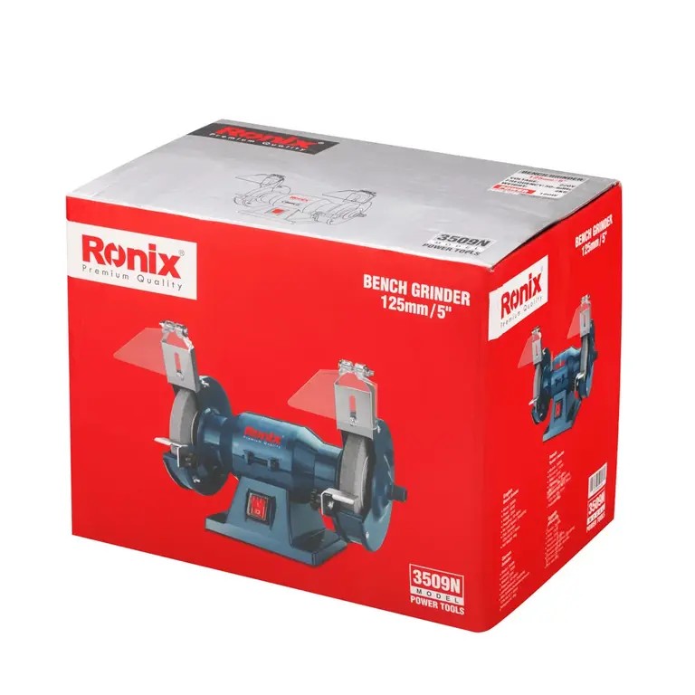 Ronix 3509N Bench Grinder – Compact Precision, Reliable Performance, Everyday Workshop Essential
