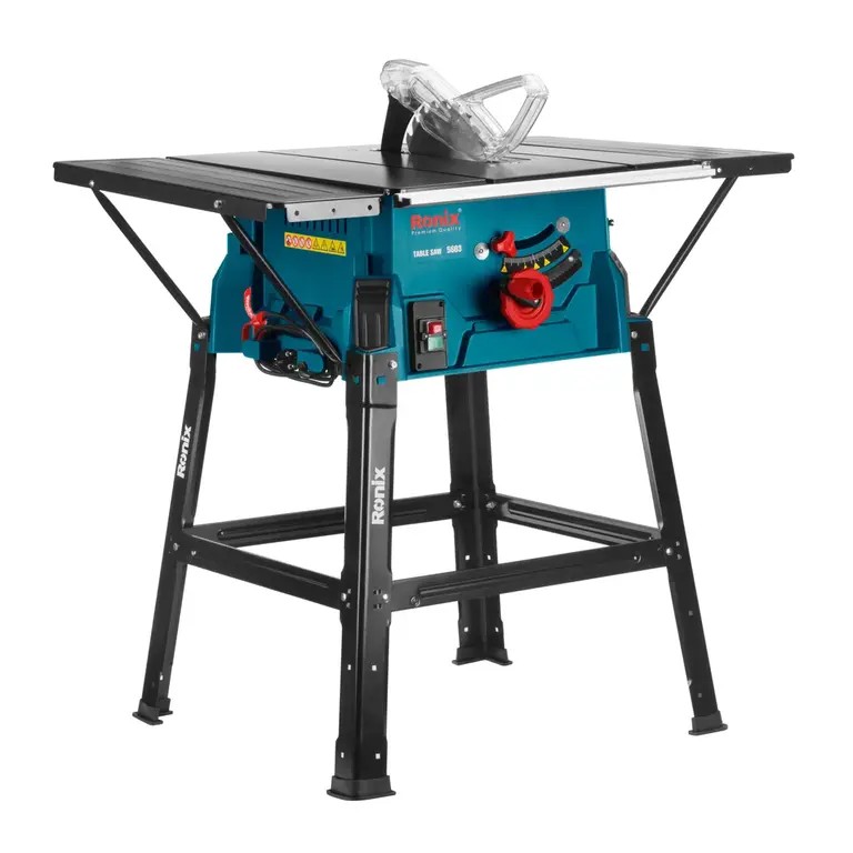Ronix 5603 Electric Table Saw (250mm, 2000W) Heavy-Duty Power. Precision Steel Table. Built for Professional Cutting Performance.