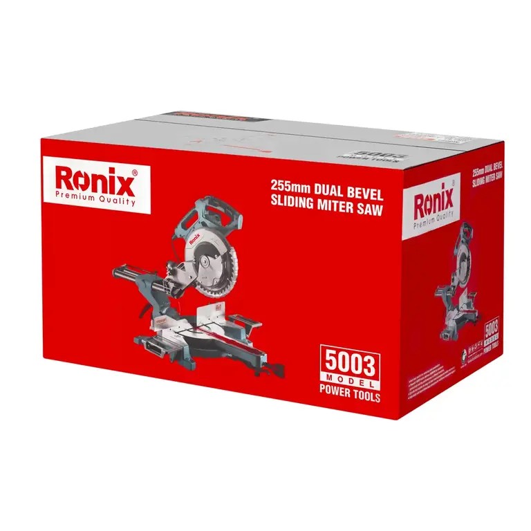 Ronix 5003 Dual Bevel Sliding Miter Saw – Advanced Precision, Powerful Performance, and Professional Flexibility