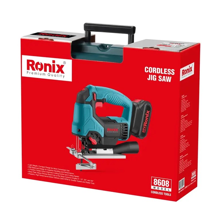Ronix 8608 Cordless Jigsaw – Complete Professional Guide