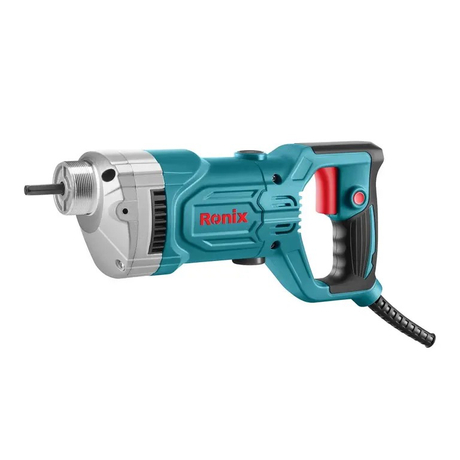 Ronix 2420 Concrete Vibrator (1200W): High-Frequency Compaction Power, Durable Construction, and Professional Concrete Finishing Performance