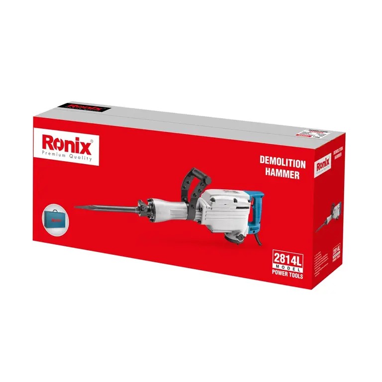Ronix 2814L Demolition Hammer – Extreme Power, Lightweight Strength, Professional Precision