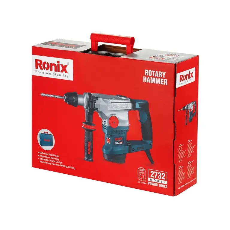 Ronix 2732 Rotary Hammer Drill – Power, Precision, and Professional Reliability