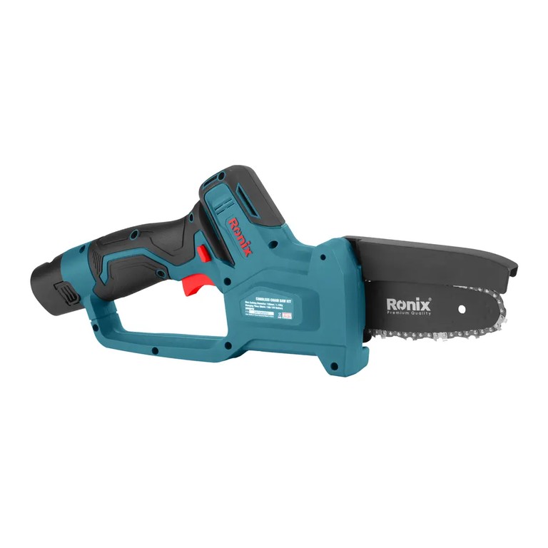 Ronix 8107K 12V Cordless Chain Saw Kit – Compact Power for Professional And DIY Gardening