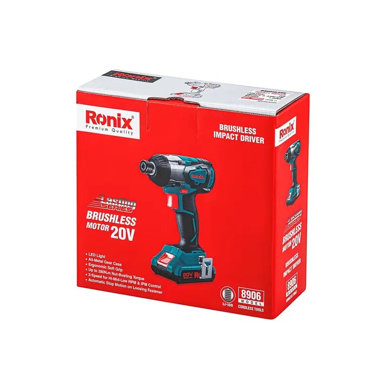 Ronix 8906 20V Cordless Screwdriver – Maximum Power, Precision, And Efficiency