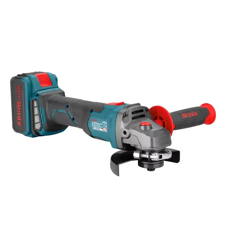 Ronix 8901K 20V Brushless Mini Angle Grinder Kit – Precision, Power, and Safety