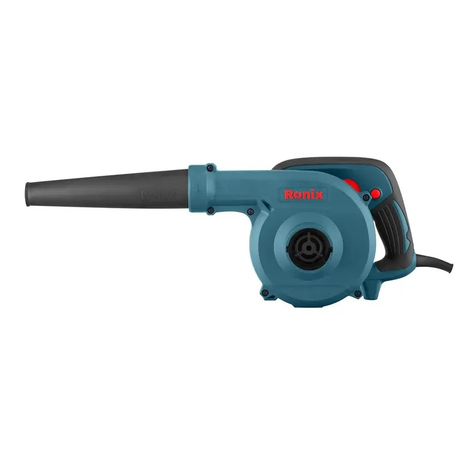 Ronix 1205 Electric Blower – Powerful 680W Dual-Function Blowing and Vacuum Solution