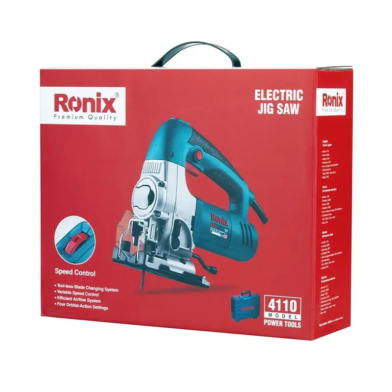 Ronix 4110 Electric Jigsaw – Heavy-Duty Precision Cutting with Maximum Control