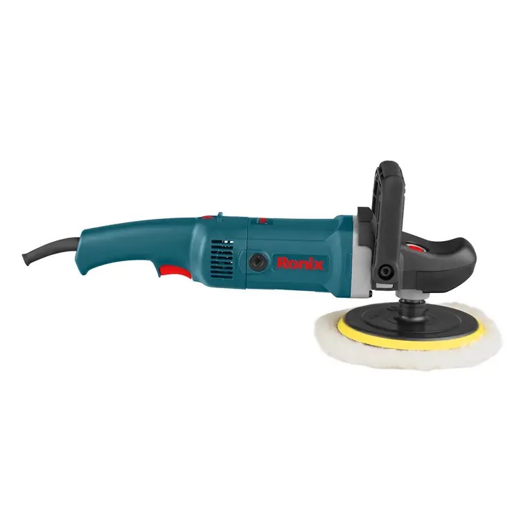 Ronix 6110 Electric Polisher (180mm, 1200W) Professional-Grade Finishing Power with Variable Speed Control and Superior Control