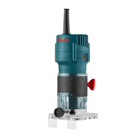 Ronix 7106 Electric Trimmer Precision Woodworking with Compact Power and Professional Control