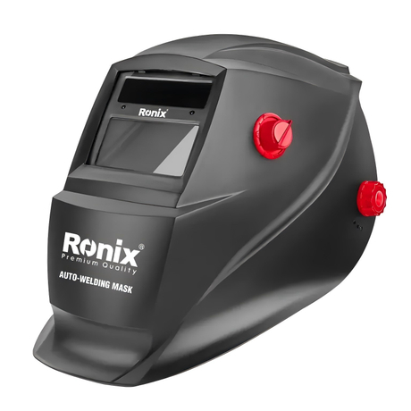 Ronix RH-9015 Auto Welding Mask – Intelligent Auto-Darkening Protection for Professional Welding Performance