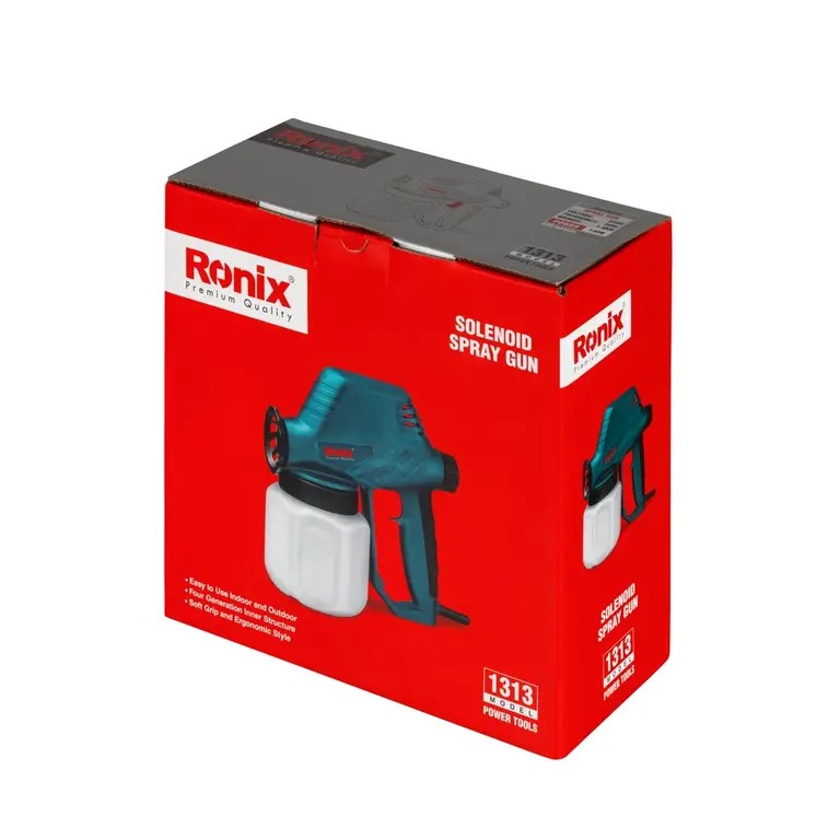 Ronix 1313 Electric Spray Gun – Precision Painting with Smooth Professional Results